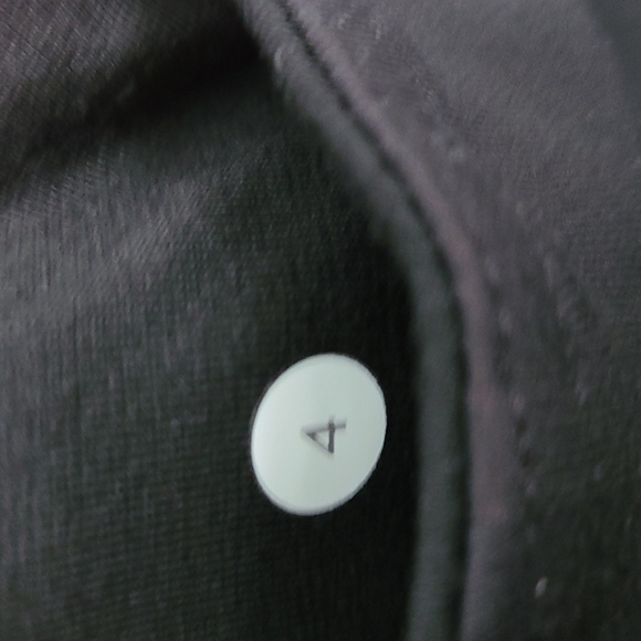 Lululemon Wunder Under Crop *Bonded Stripe Black / Pop Orange / Black - Picture 10 of 11